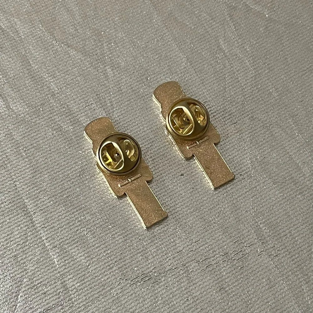 PinMart's Festive Nutcracker Holiday Christmas Enamel Lapel Pin Lot of 2 - Picture 4 of 5